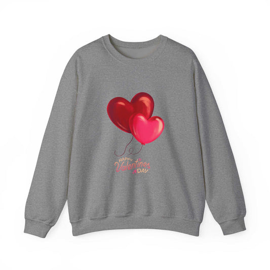 Heart Sweatshirt Perfect Woman Valentine Gift, Lovely Sweatshirt Gift For Wife, Trendy Sweatshirt Gifted For Girlfriends, Valentine Day