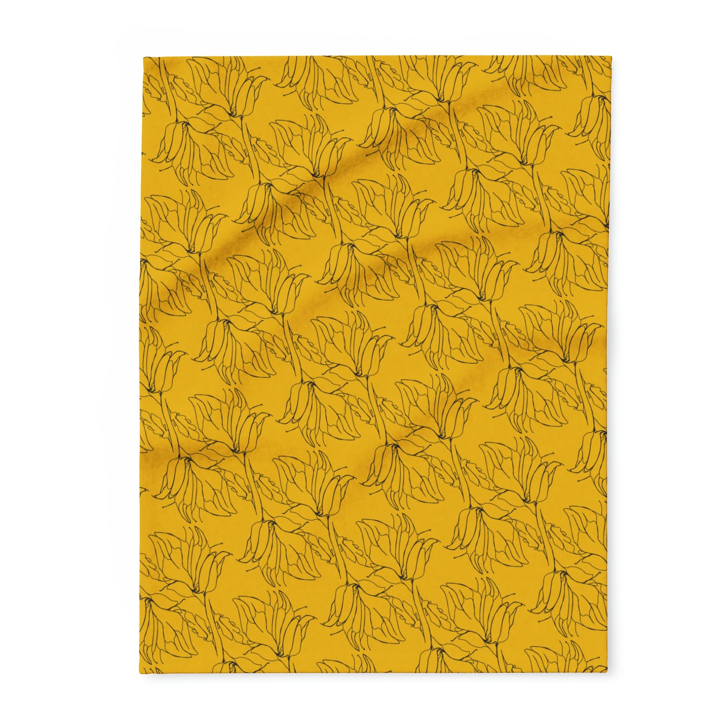 Arctic Fleece Blanket, MODEL B-P-33 YELOW