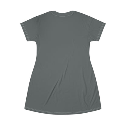 T-Shirt Dress (AOP), Model D-5