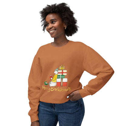 Christmas Crewneck Sweatshirt - Unisex Lightweight