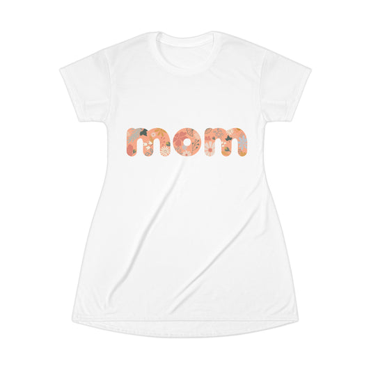 T-Shirt Dress (AOP), Model "Mom2"