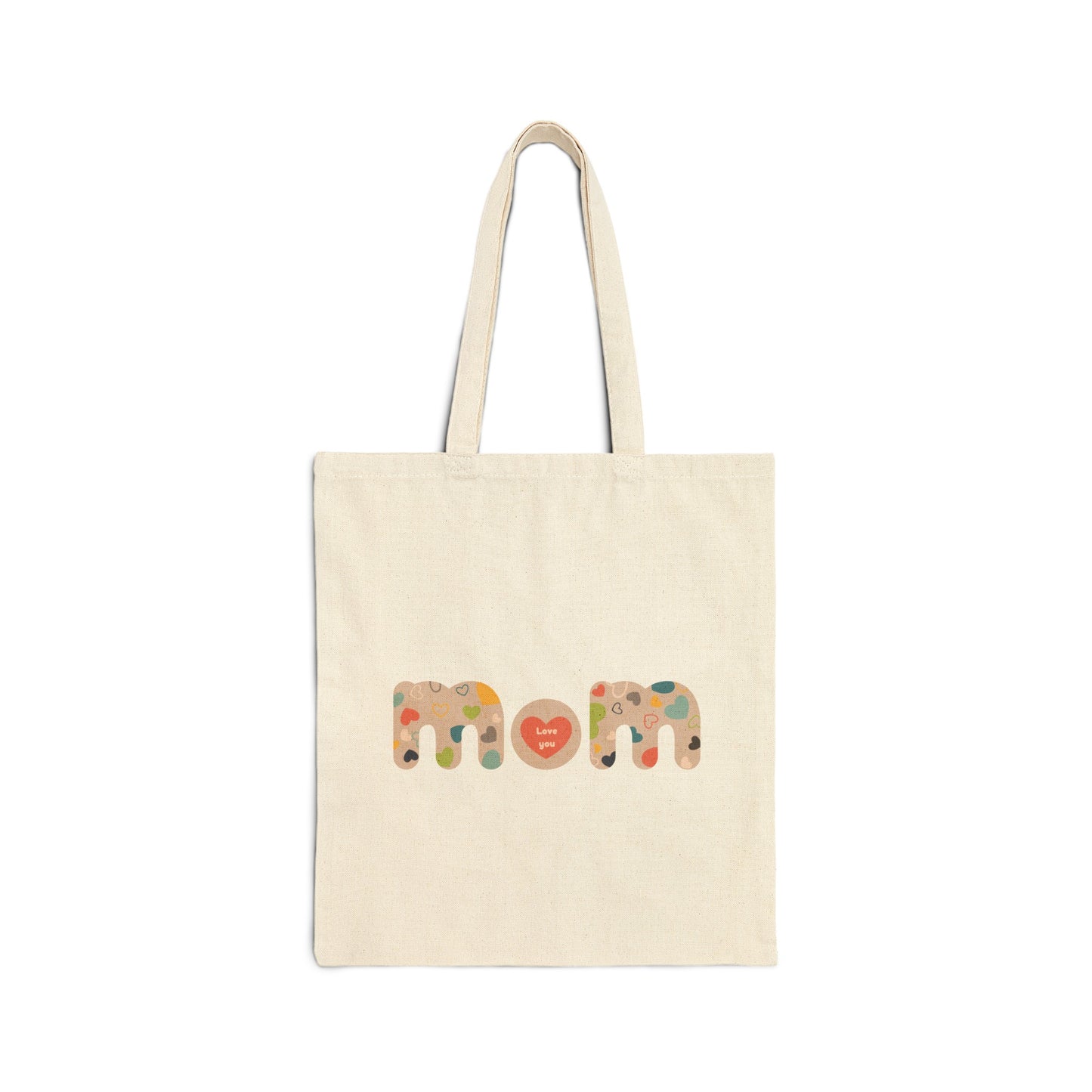 Cotton Canvas Tote Bag, Model "Mom6"