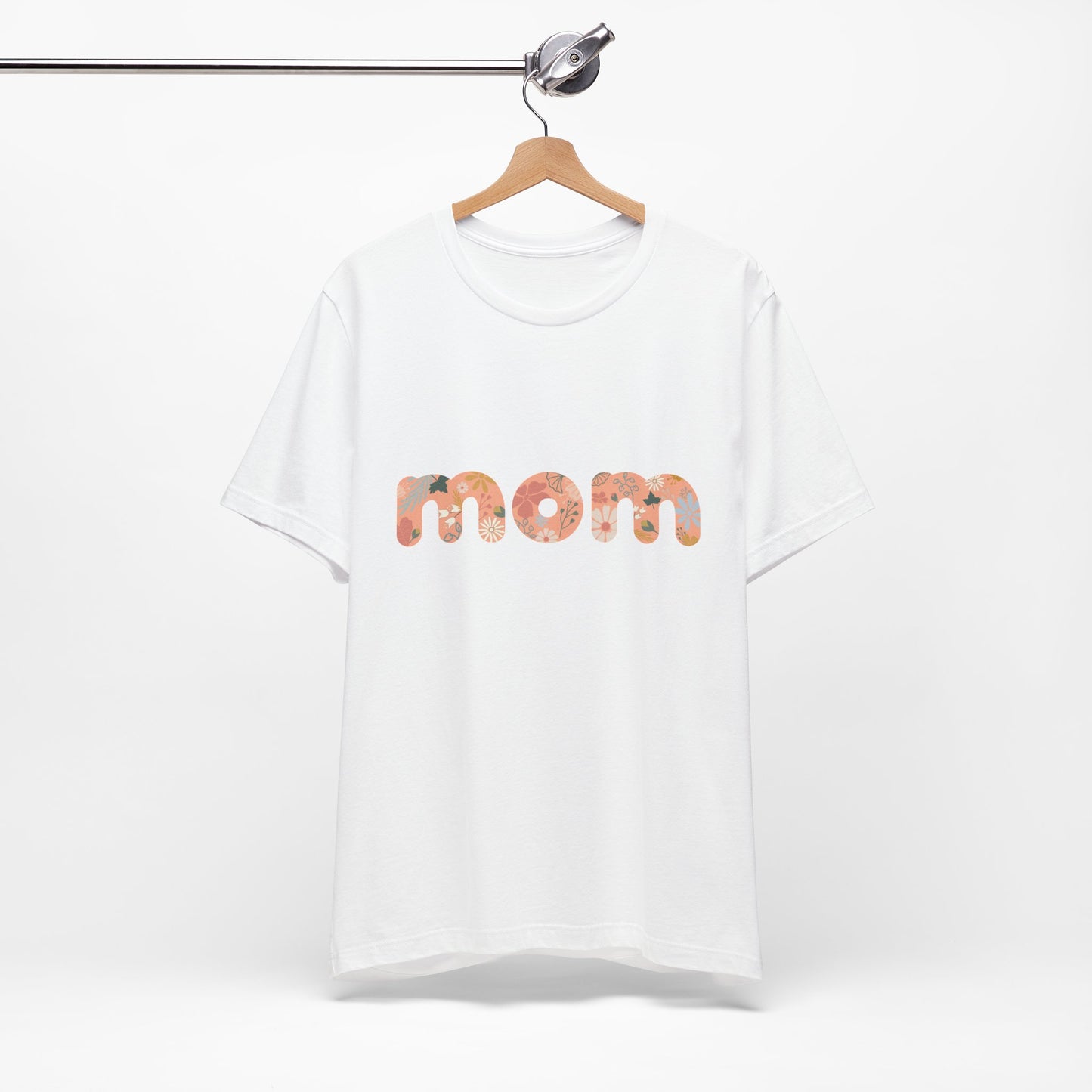 Unisex Jersey Short Sleeve Tee, Model "Mom2"