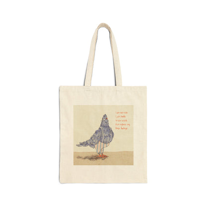 Cotton Canvas Tote Bag, Model D-4