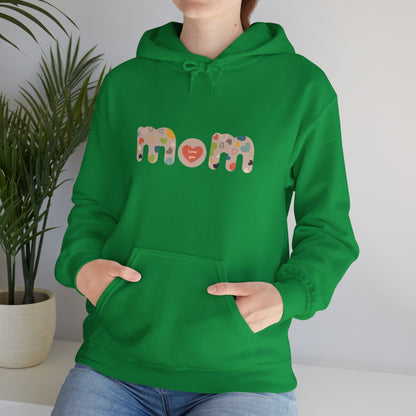 Unisex Heavy Blend™ Hooded Sweatshirt, Model "Mom6"