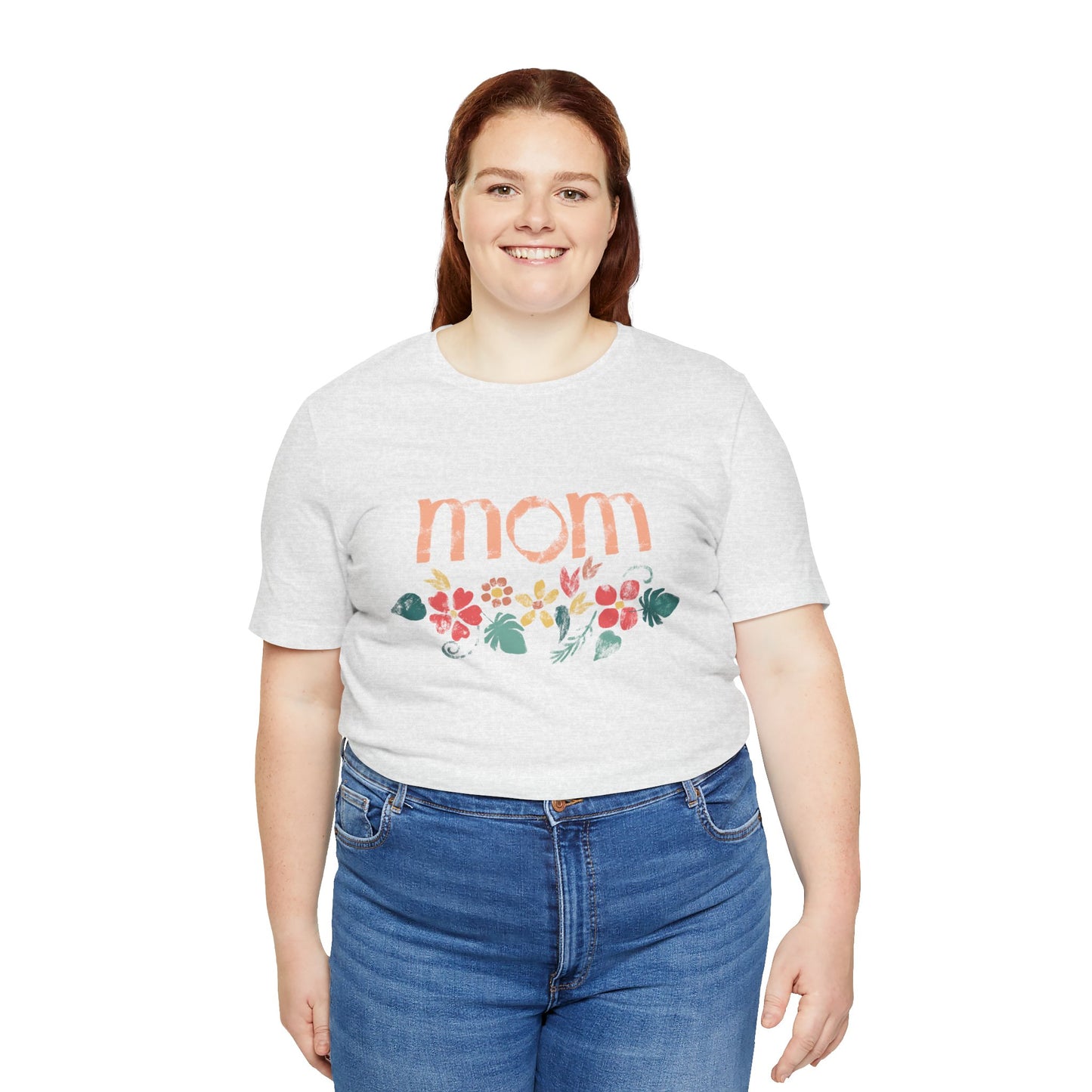 Unisex Jersey Short Sleeve Tee, Model "Mom3"