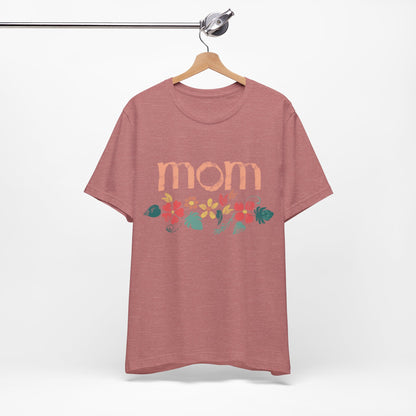 Unisex Jersey Short Sleeve Tee, Model "Mom3"