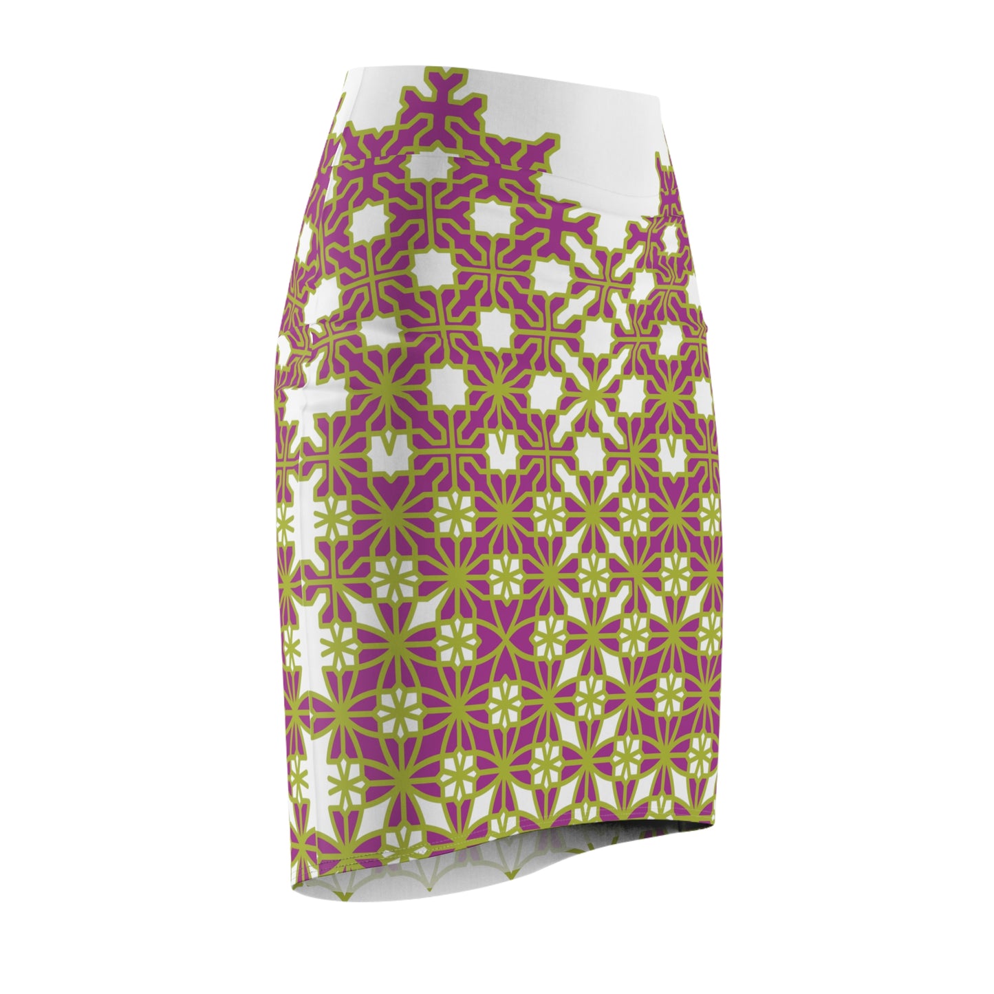 Women's Pencil Skirt (AOP), MODEL B-P-2