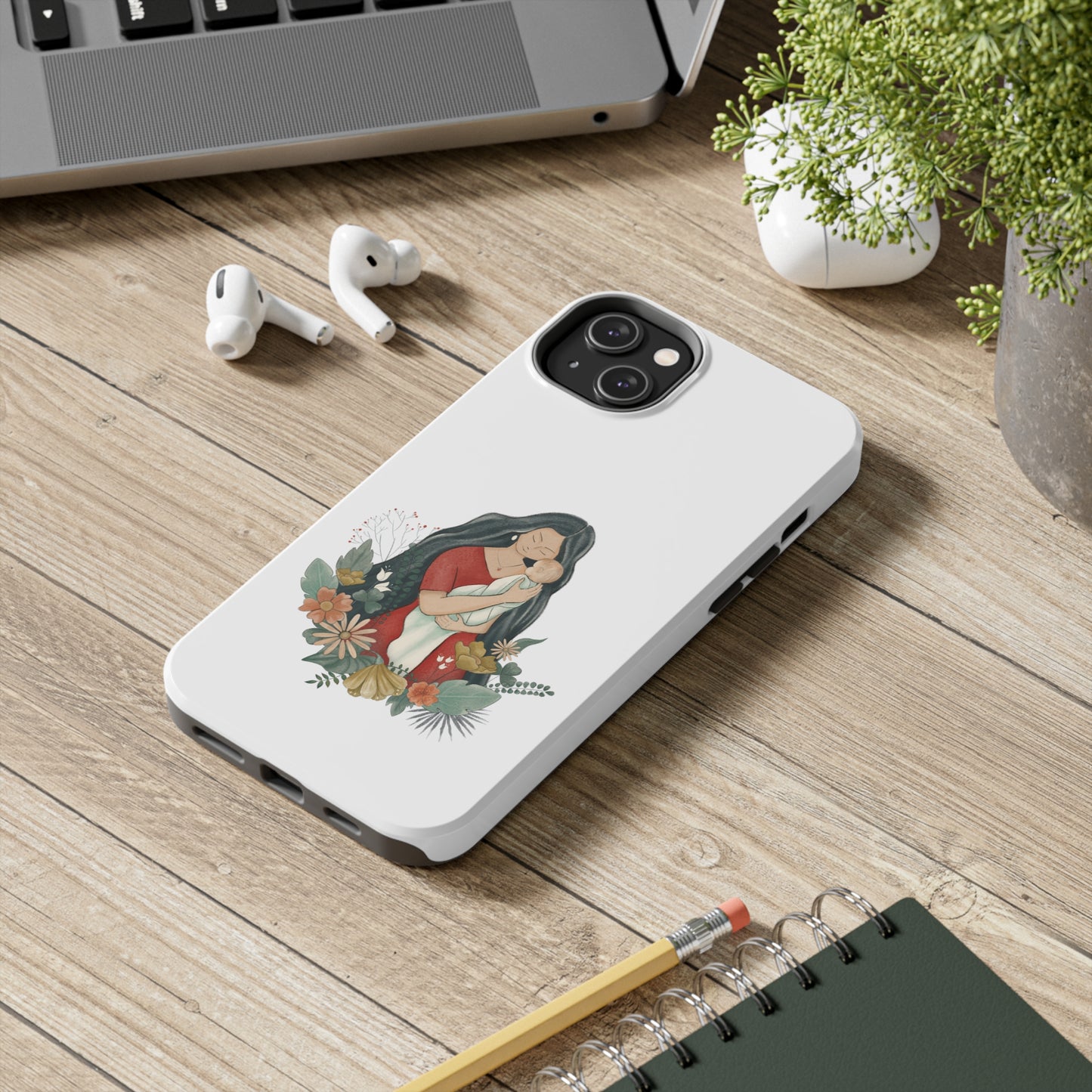 Persian Calligraphy Phone Case, Model "Mom"