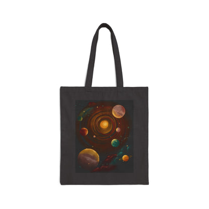 Cotton Canvas Tote Bag, Model Astronomy