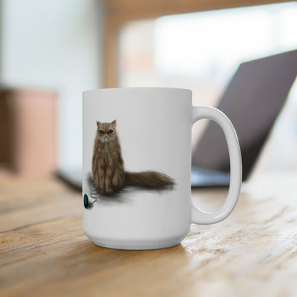 Ceramic Mug 15oz, Model "SHUGA"