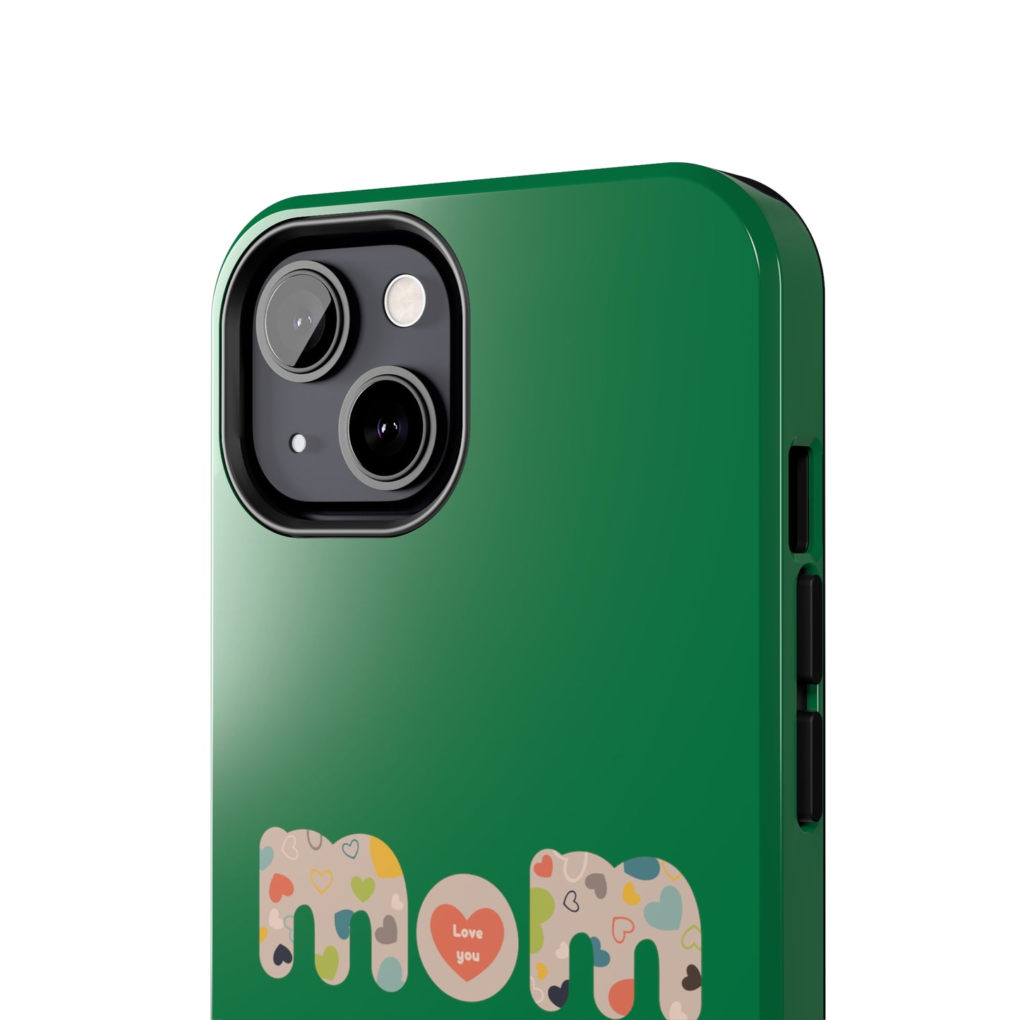 Tough Phone Cases, "Mom6" Green