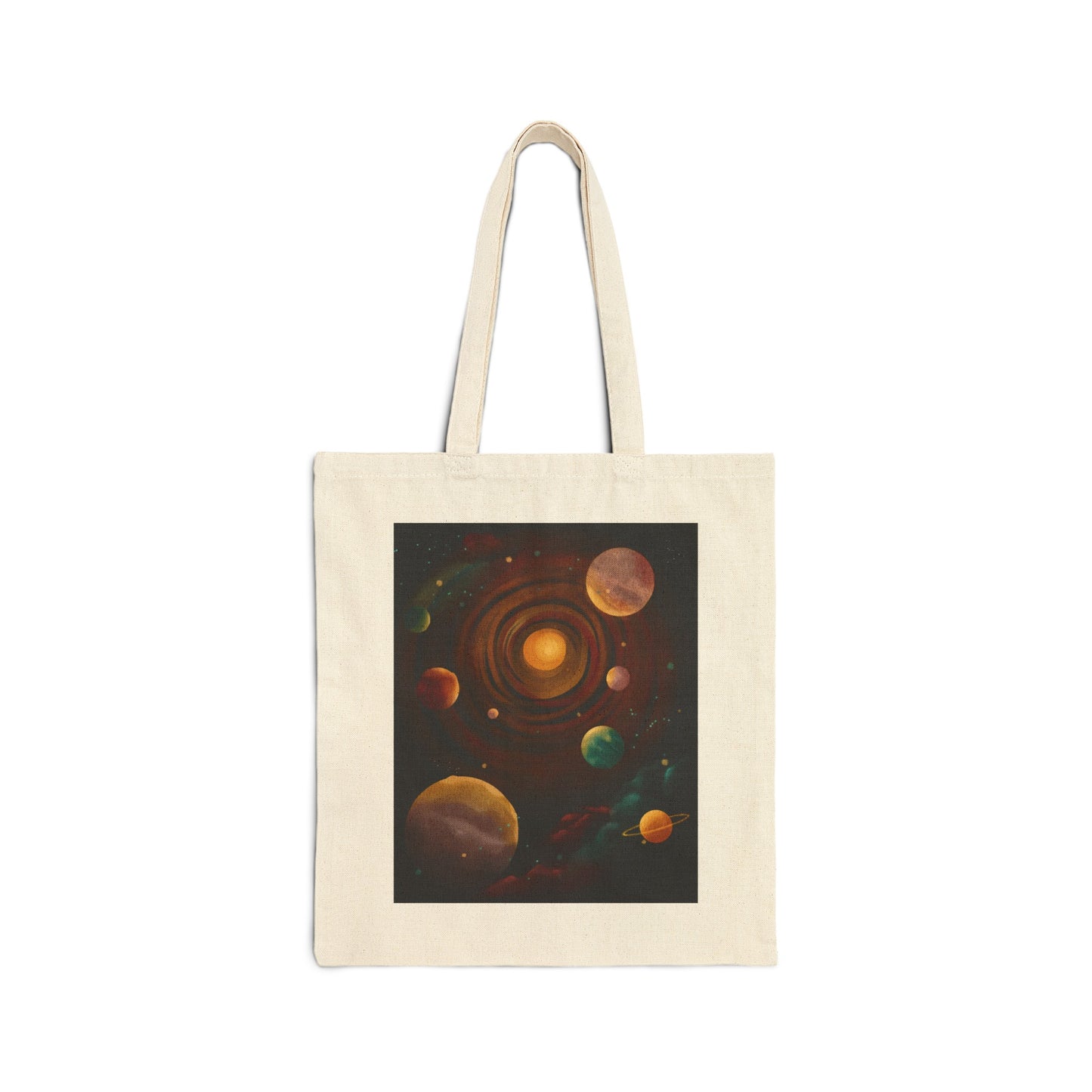 Cotton Canvas Tote Bag, Model Astronomy