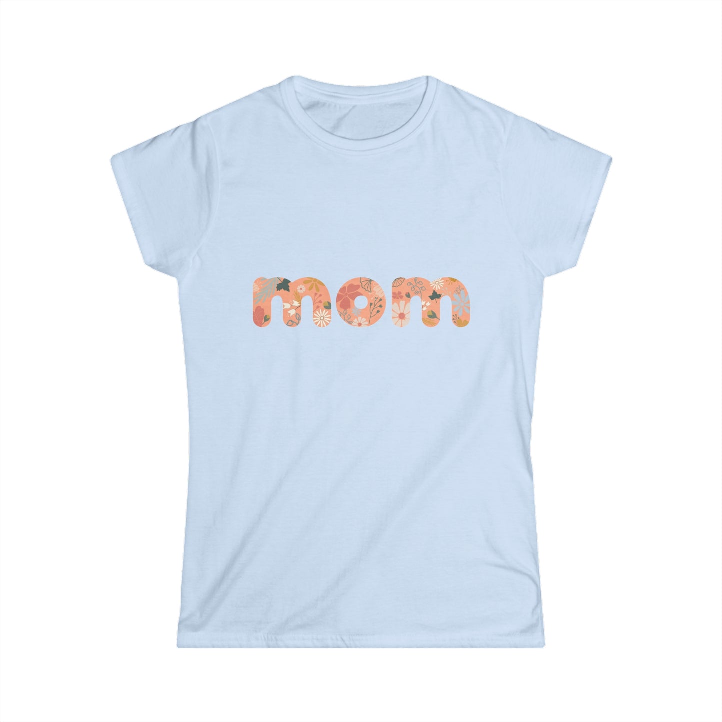 Women's Softstyle Tee, Model "Mom2"