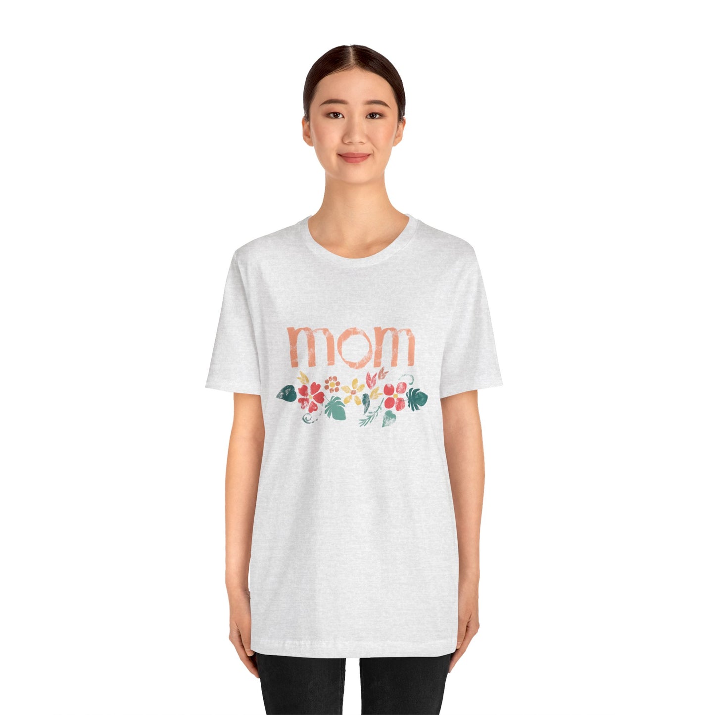 Unisex Jersey Short Sleeve Tee, Model "Mom3"