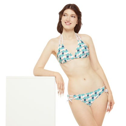 Strappy Bikini Set, MODEL B-P-15