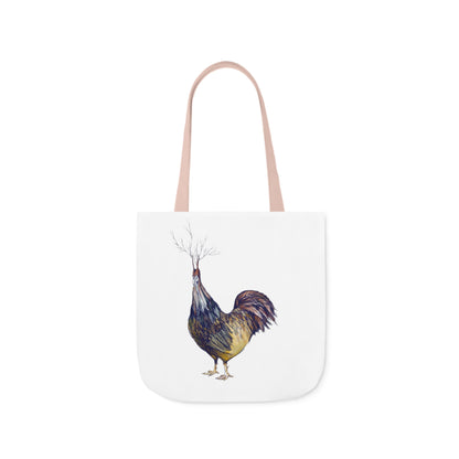 Polyester Canvas Tote Bag (AOP), "Hidden Things"