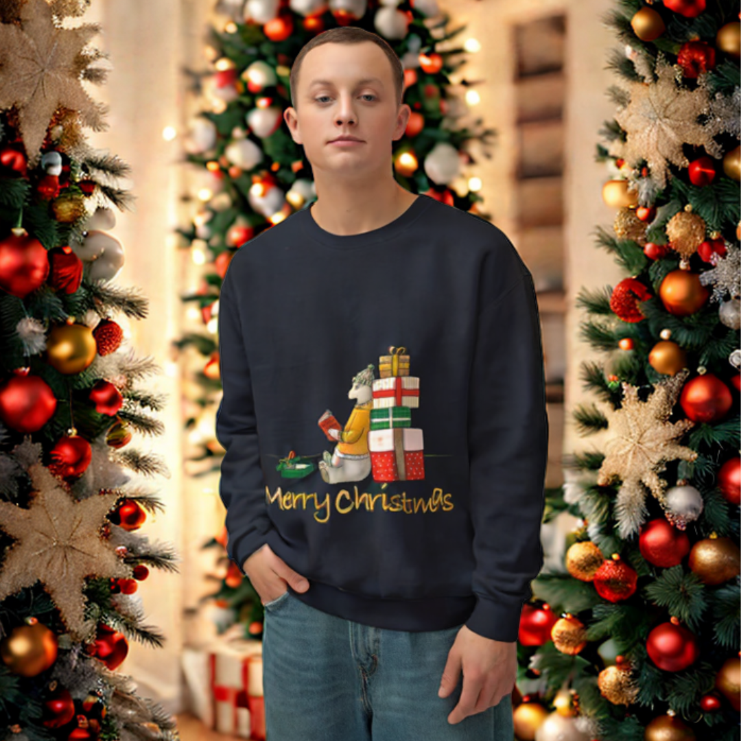 Christmas Crewneck Sweatshirt - Unisex Lightweight