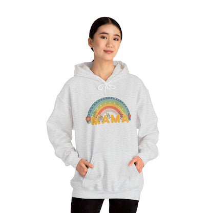 Unisex Heavy Blend™ Hooded Sweatshirt, Model "Mom7"