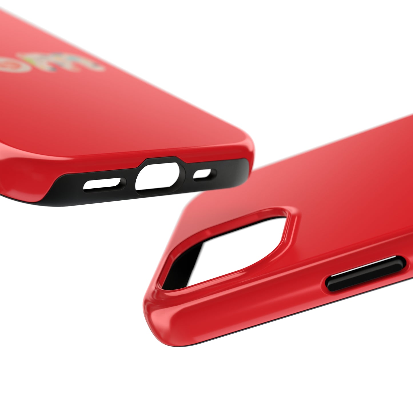 Tough Phone Cases, "Mom6" Red