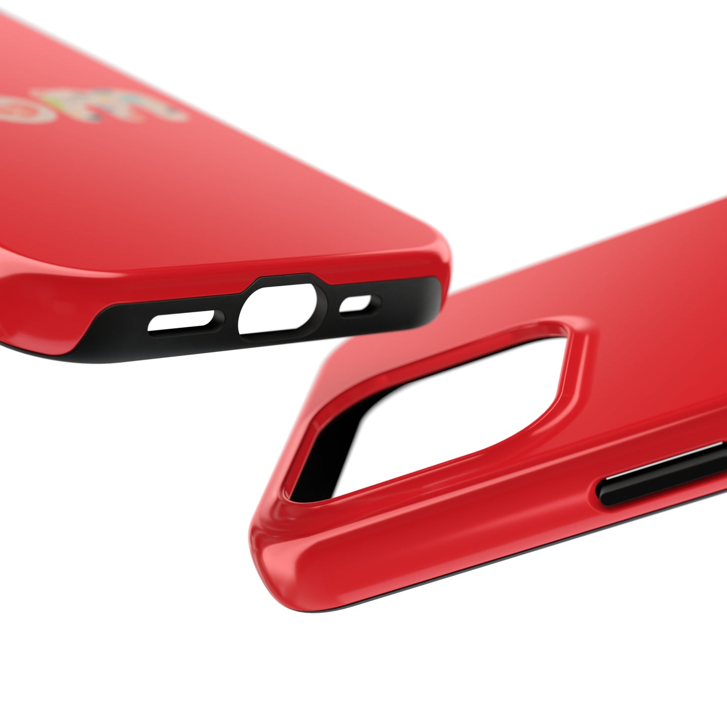 Tough Phone Cases, "Mom6" Red