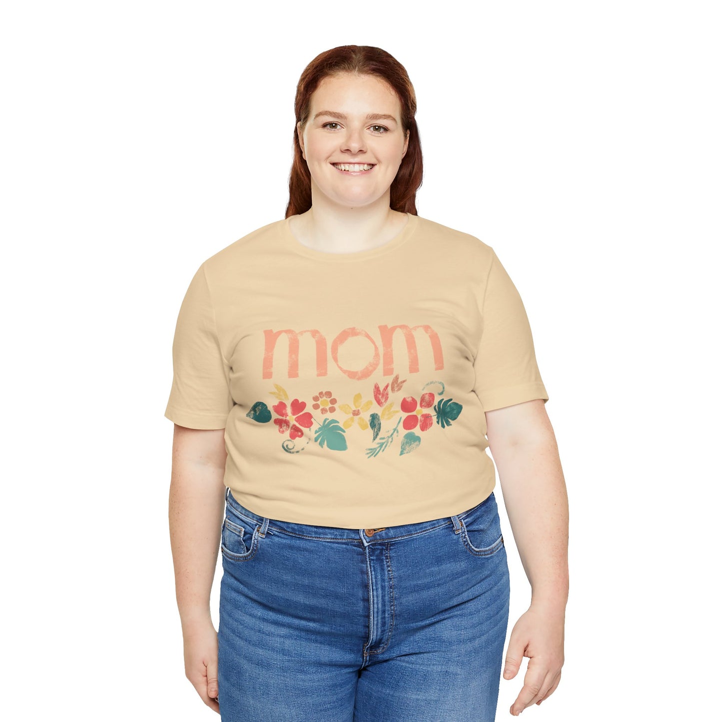 Unisex Jersey Short Sleeve Tee, Model "Mom3"