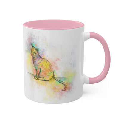 Love Mug MODEL "Pishi", Green