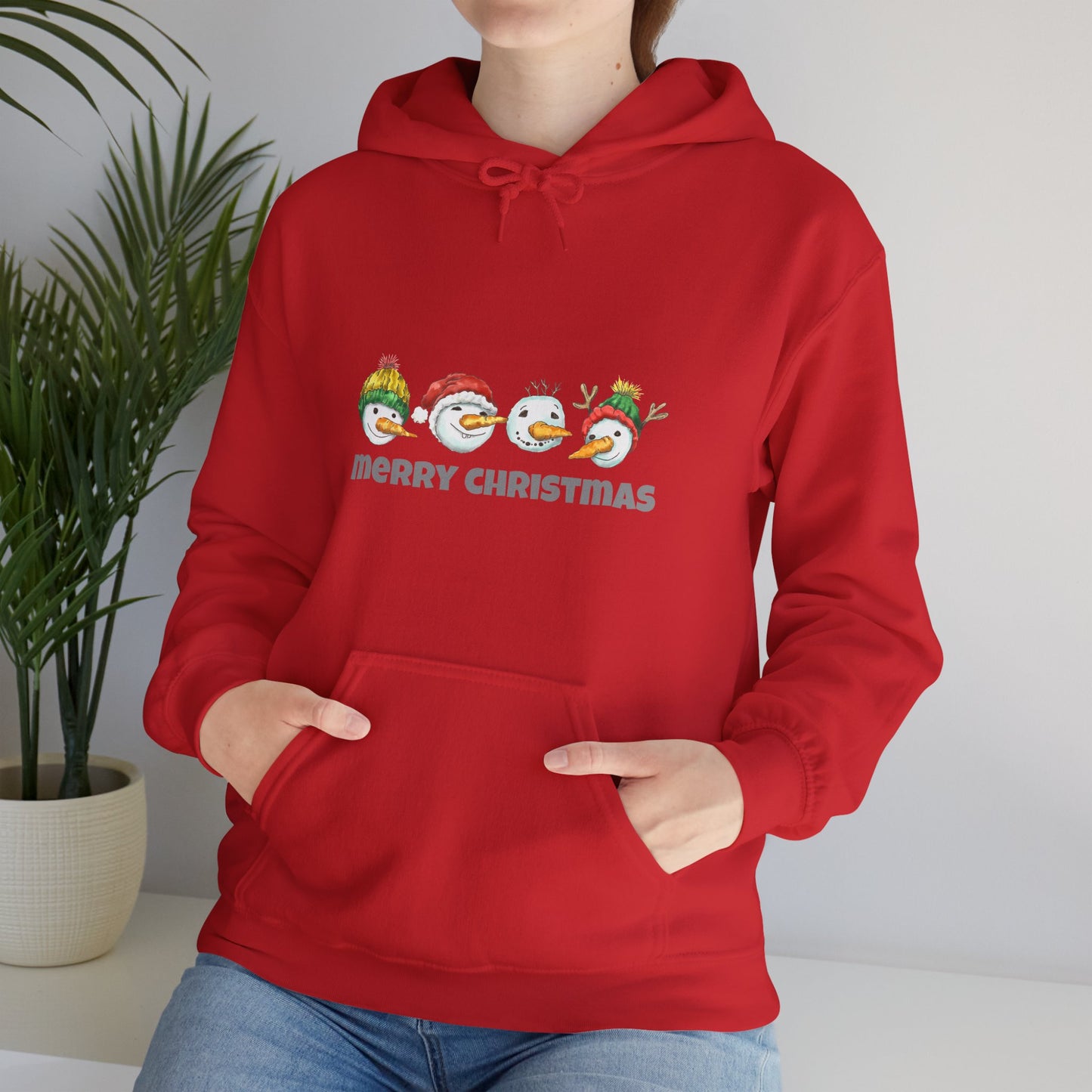 Funny Merry Christmas hoodie, cute hoodie, hoodie christmas gifts, women's Christmas hoodie, winter gift for men, Christmas snowman