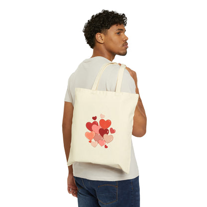 Cotton Canvas Tote Bag, Model "Hurts"