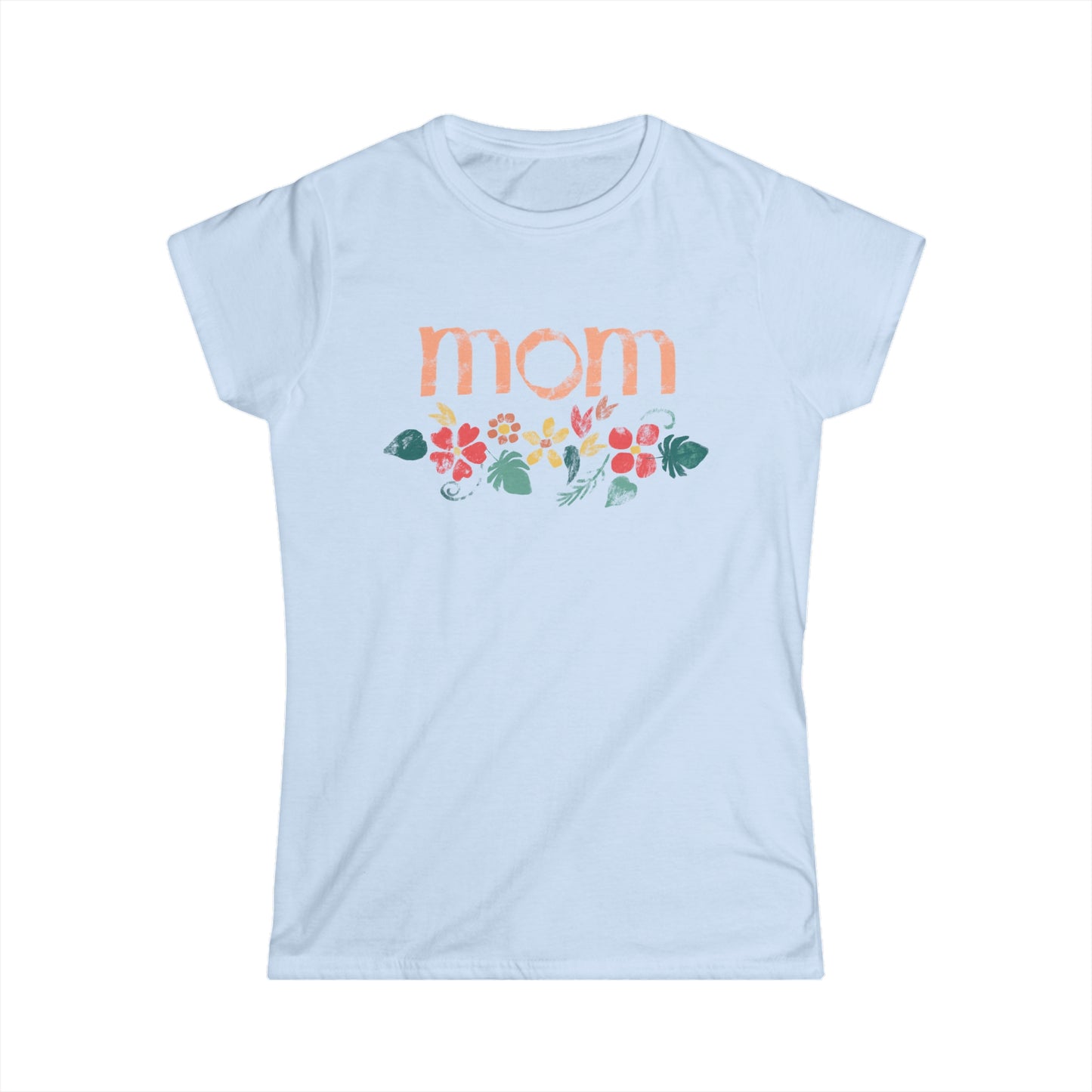 Women's Softstyle Tee, Model "Mom3"