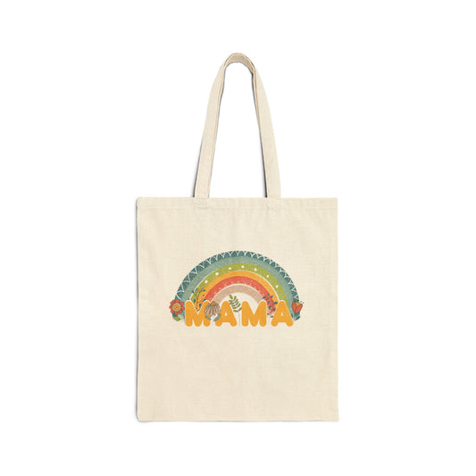 Cotton Canvas Tote Bag, Model "Mom7"