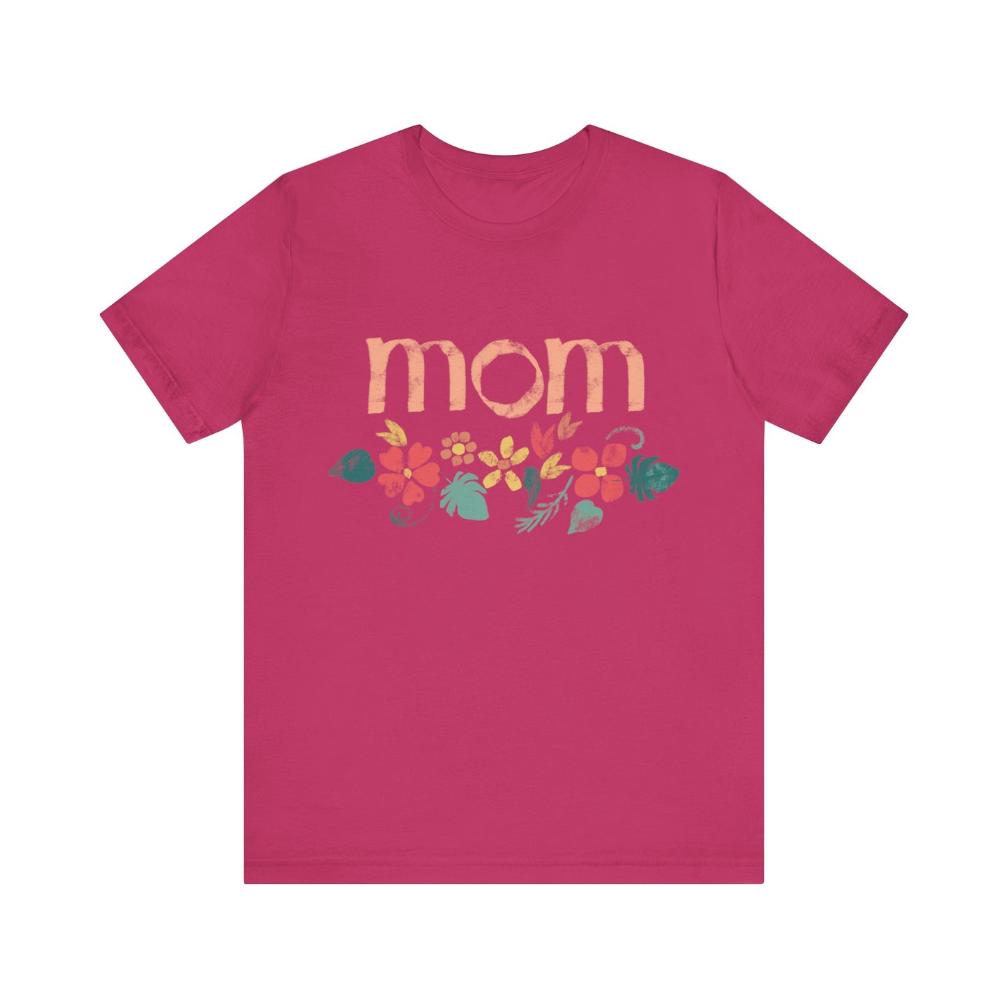 Unisex Jersey Short Sleeve Tee, Model "Mom3"