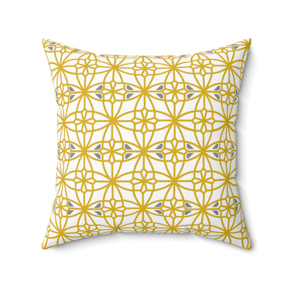 Spun Polyester Square Pillow, MODEL