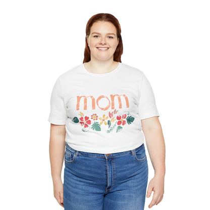 Unisex Jersey Short Sleeve Tee, Model "Mom3"