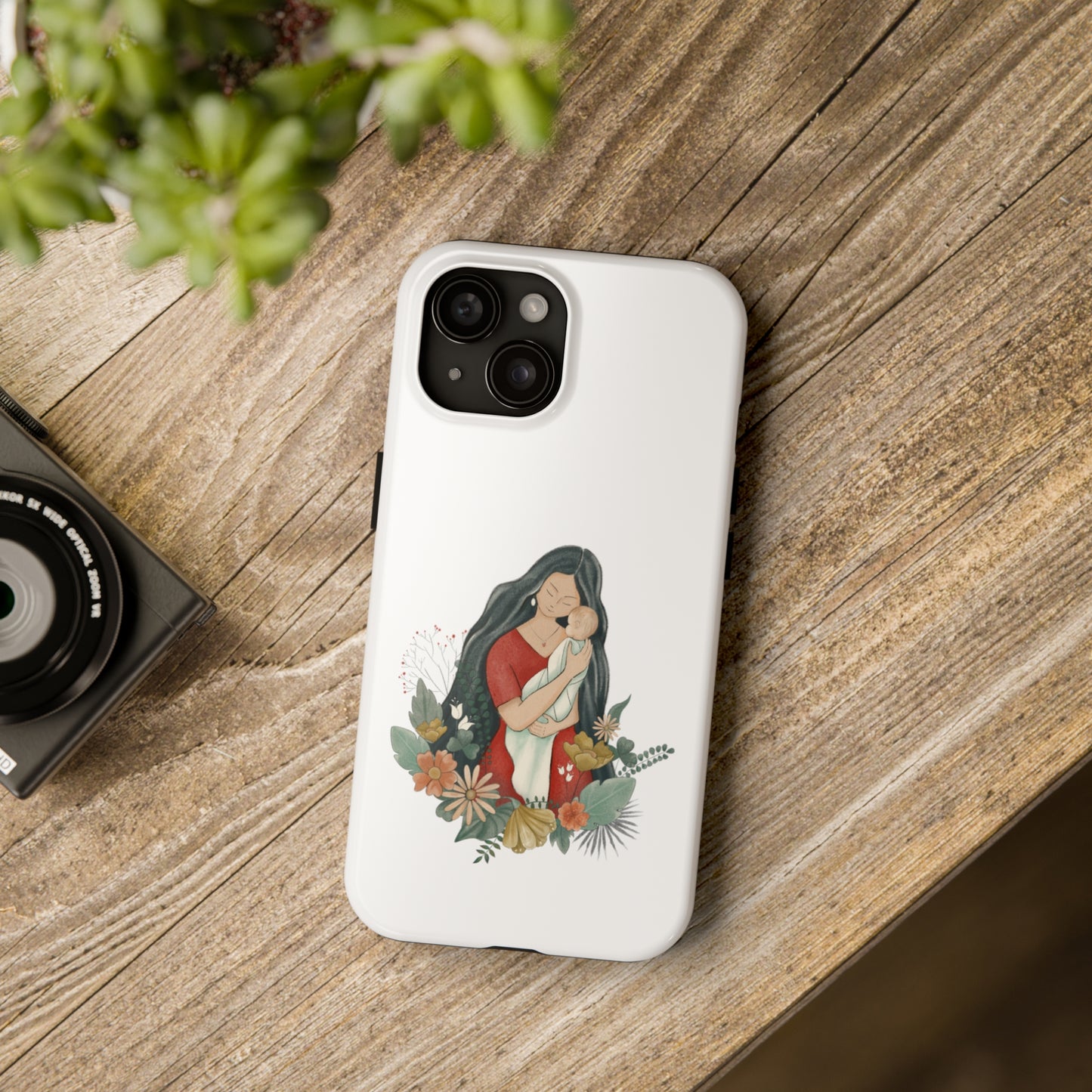 Persian Calligraphy Phone Case, Model "Mom"