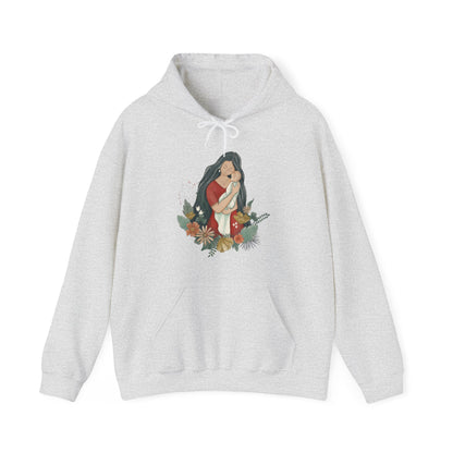 Unisex Heavy Blend™ Hooded Sweatshirt, Model "Mom"