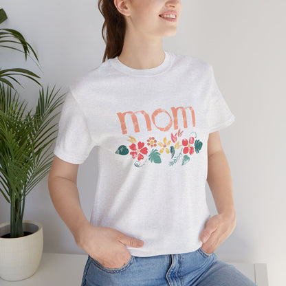 Unisex Jersey Short Sleeve Tee, Model "Mom3"