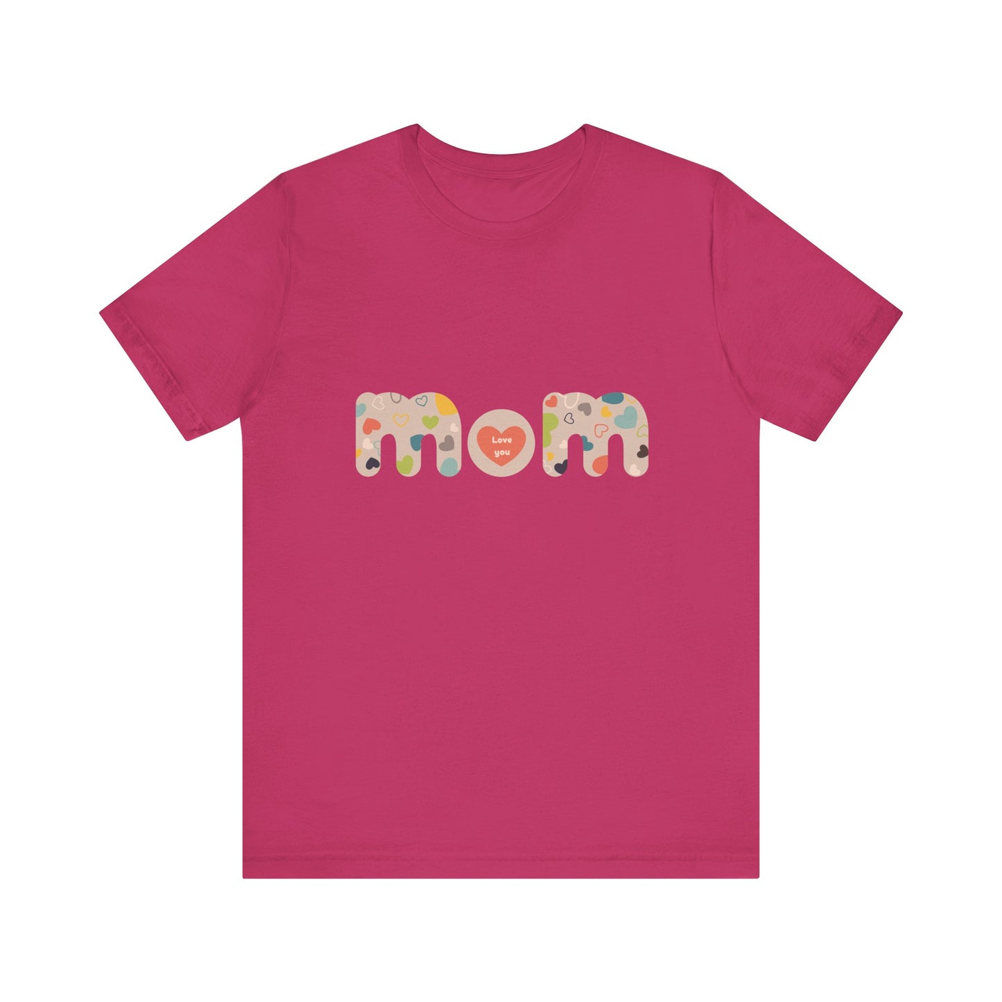 Unisex Jersey Short Sleeve Tee, Model "Mom6"