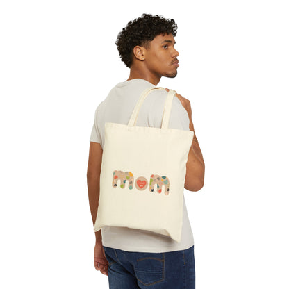 Cotton Canvas Tote Bag, Model "Mom6"