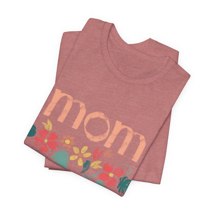 Unisex Jersey Short Sleeve Tee, Model "Mom3"