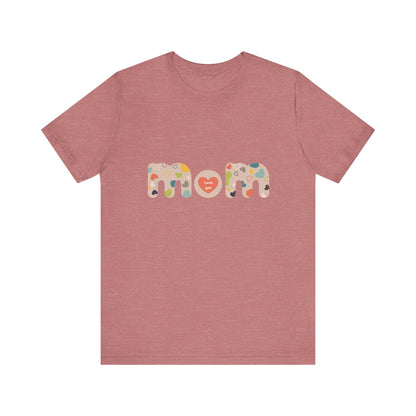 Unisex Jersey Short Sleeve Tee, Model "Mom6"