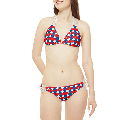 Strappy Bikini Set, MODEL B-P-16