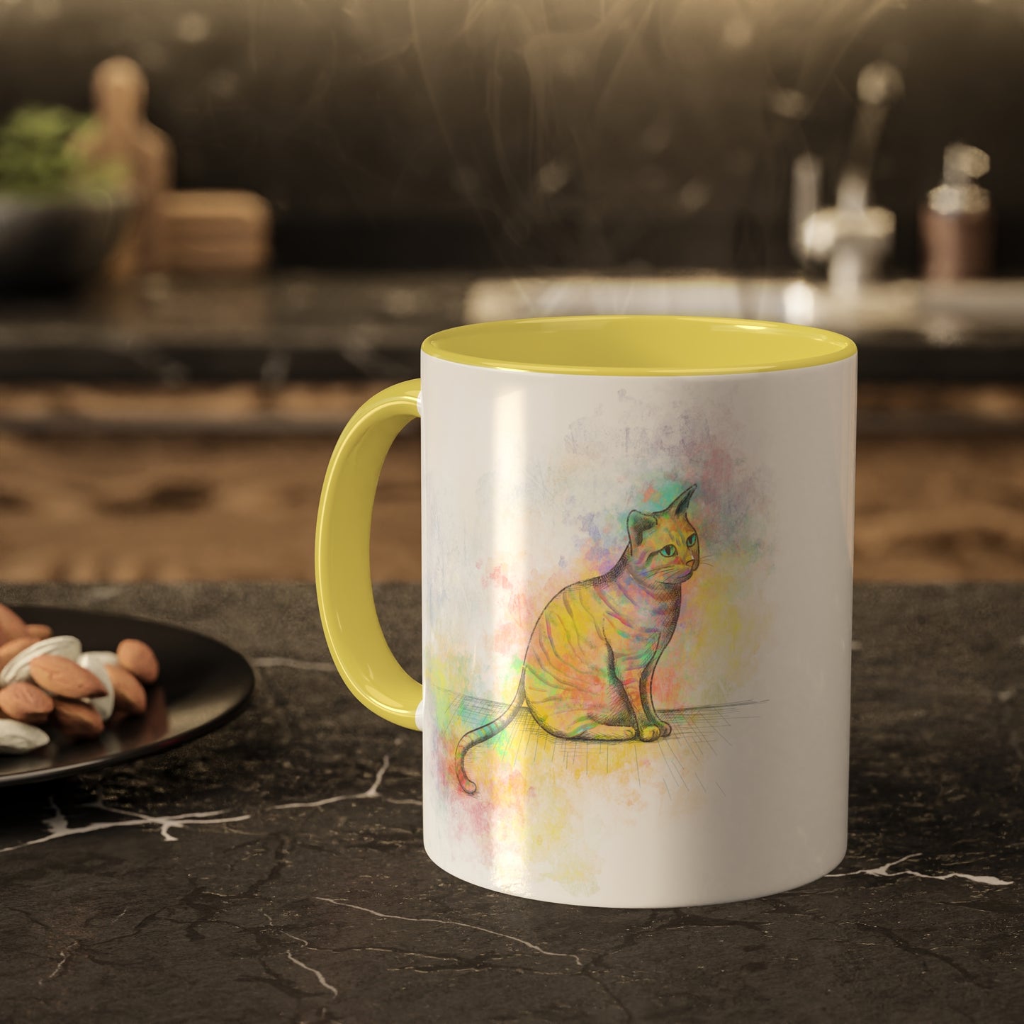 Love Mug MODEL "Pishi", Green