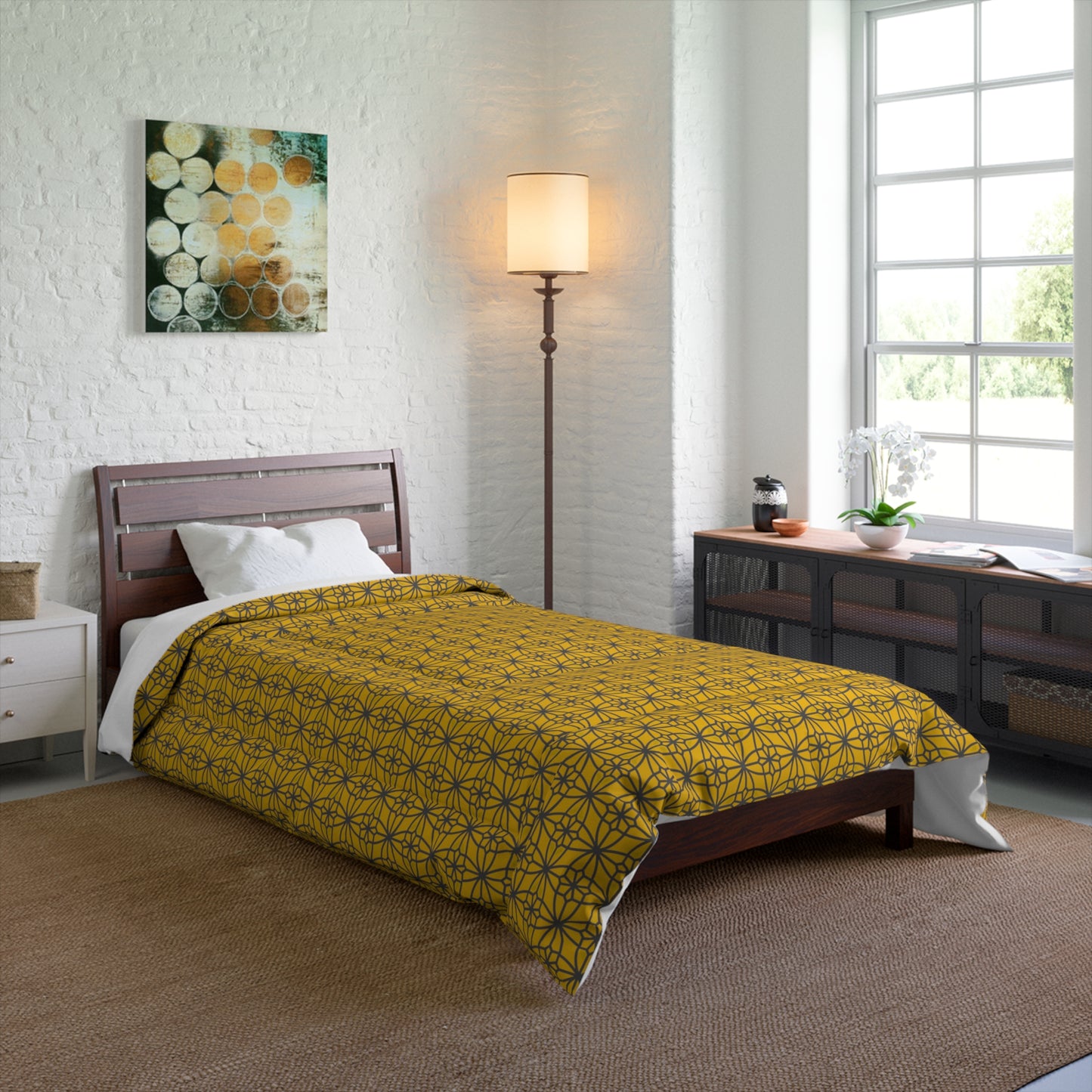 Comforter, MODEL B-P-30 YELLOW