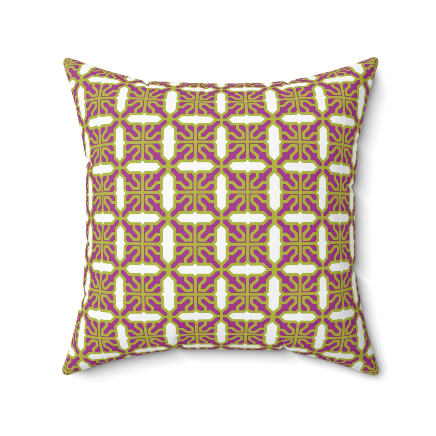 Spun Polyester Square Pillow, MODEL B-P-1