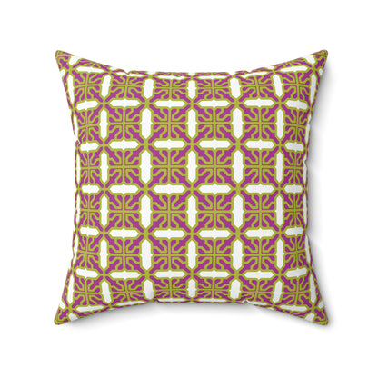 Spun Polyester Square Pillow, MODEL B-P-1