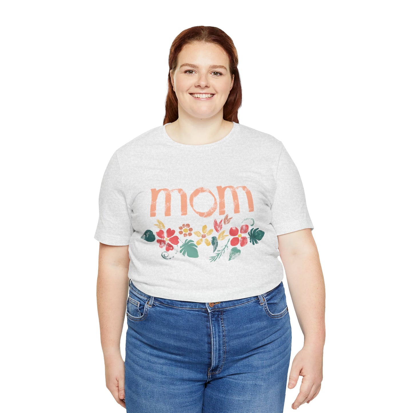 Unisex Jersey Short Sleeve Tee, Model "Mom3"