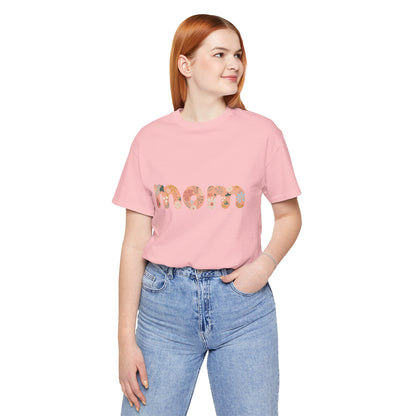 Unisex Jersey Short Sleeve Tee, Model "Mom2"