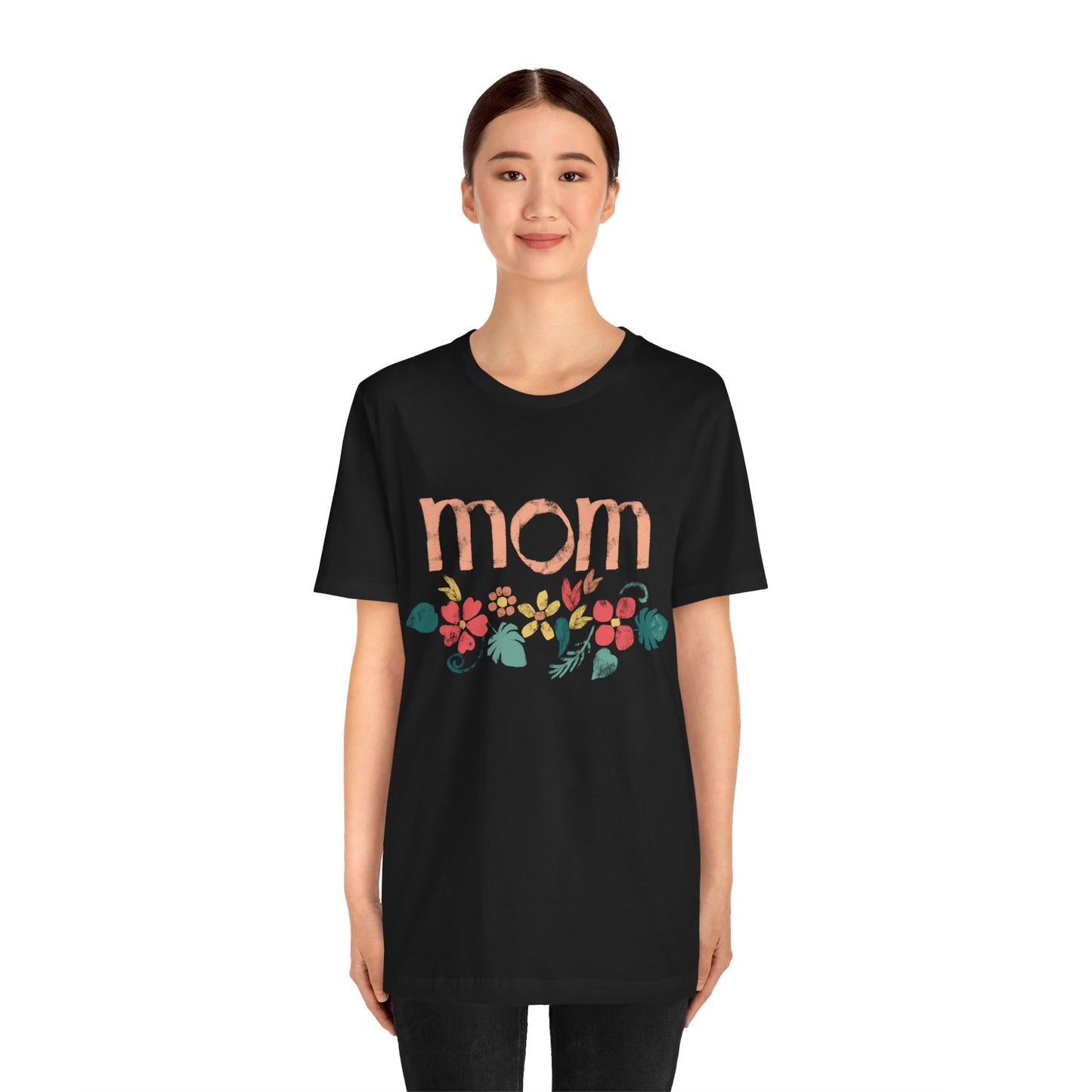 Unisex Jersey Short Sleeve Tee, Model "Mom3"