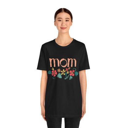 Unisex Jersey Short Sleeve Tee, Model "Mom3"